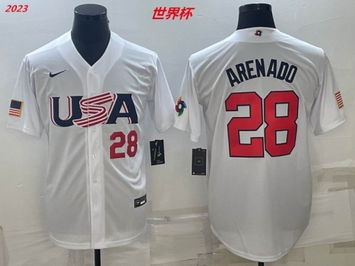 MLB The World Cup Jersey 1133 Men