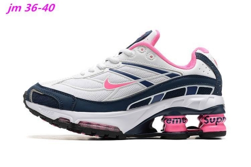 Supreme x Nike Shox Ride 2 Shoes 010 Women