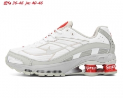 Supreme x Nike Shox Ride 2 Shoes 001 Men/Women