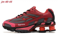 Supreme x Nike Shox Ride 2 Shoes 017 Men