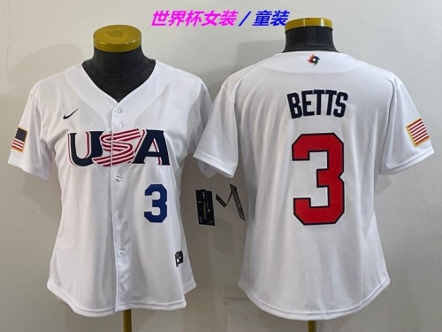 MLB The World Cup Jersey 1135 Youth/Boy/Women