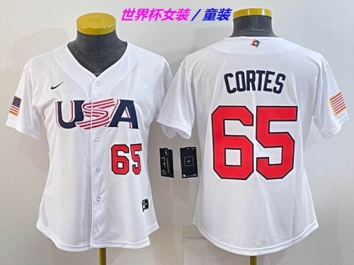 MLB The World Cup Jersey 1153 Youth/Boy/Women