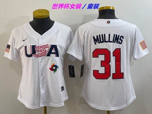 MLB The World Cup Jersey 1141 Youth/Boy/Women