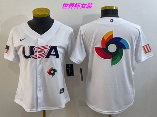 MLB The World Cup Jersey 1195 Women