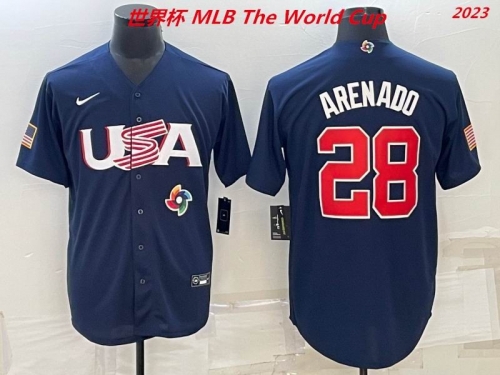 MLB The World Cup Jersey 1454 Men