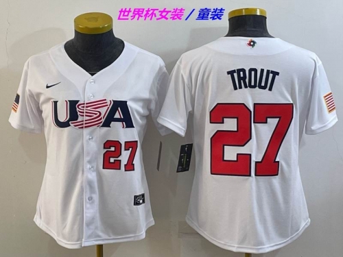 MLB The World Cup Jersey 1063 Youth/Boy/Women