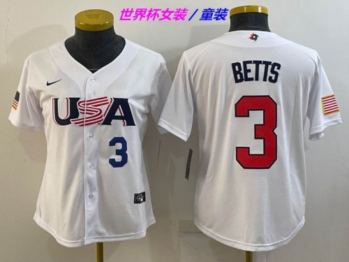 MLB The World Cup Jersey 1045 Youth/Boy/Women