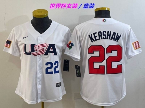 MLB The World Cup Jersey 1038 Youth/Boy/Women