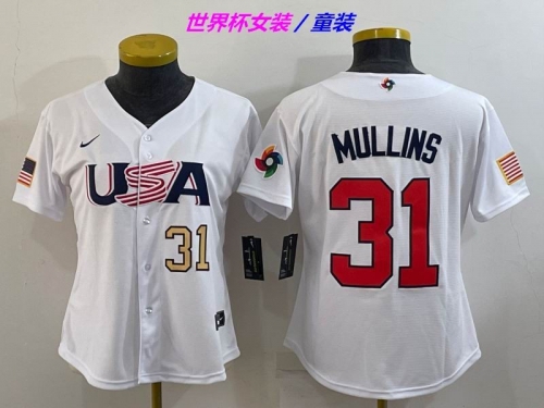 MLB The World Cup Jersey 1148 Youth/Boy/Women