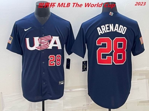 MLB The World Cup Jersey 1456 Men