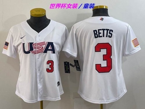 MLB The World Cup Jersey 1133 Youth/Boy/Women
