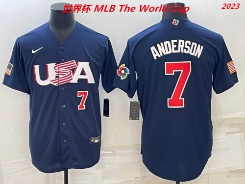 MLB The World Cup Jersey 1385 Men