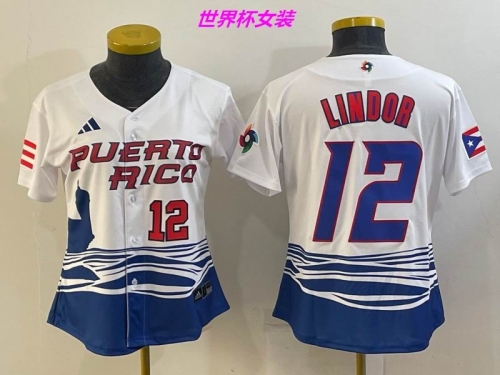 MLB The World Cup Jersey 1210 Women