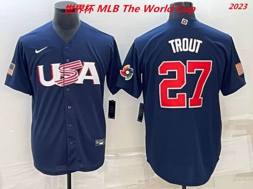 MLB The World Cup Jersey 1443 Men