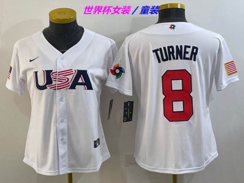 MLB The World Cup Jersey 1110 Youth/Boy/Women