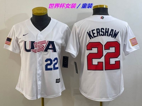 MLB The World Cup Jersey 1037 Youth/Boy/Women