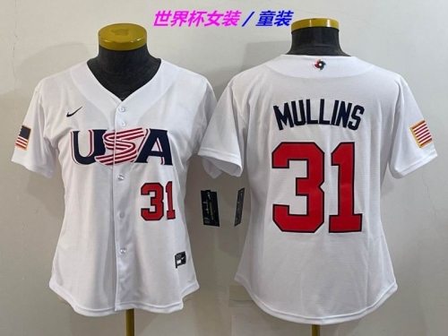 MLB The World Cup Jersey 1143 Youth/Boy/Women