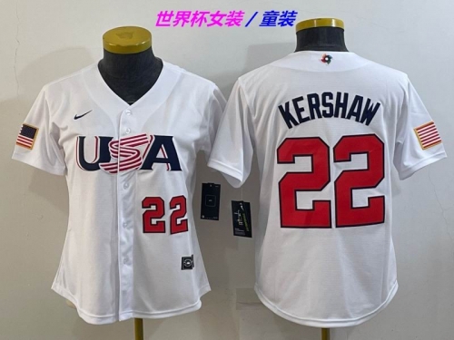 MLB The World Cup Jersey 1033 Youth/Boy/Women