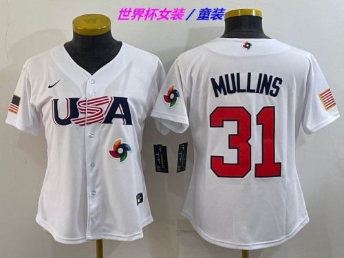 MLB The World Cup Jersey 1142 Youth/Boy/Women