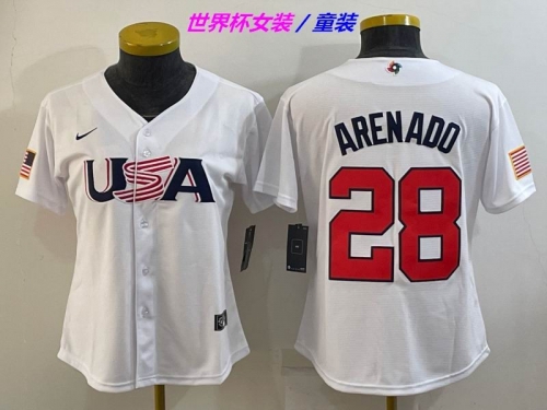 MLB The World Cup Jersey 1079 Youth/Boy/Women