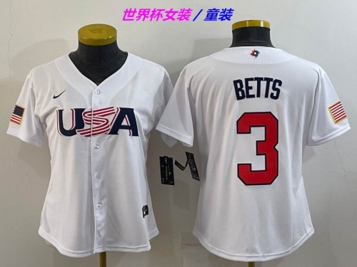 MLB The World Cup Jersey 1129 Youth/Boy/Women
