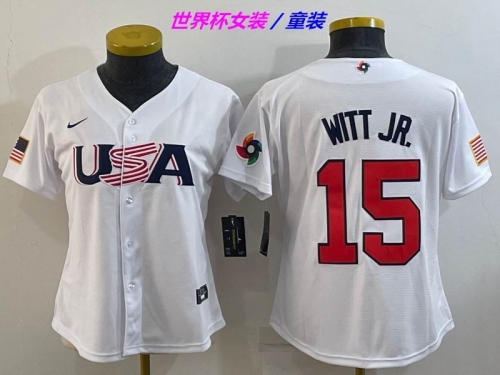 MLB The World Cup Jersey 1090 Youth/Boy/Women