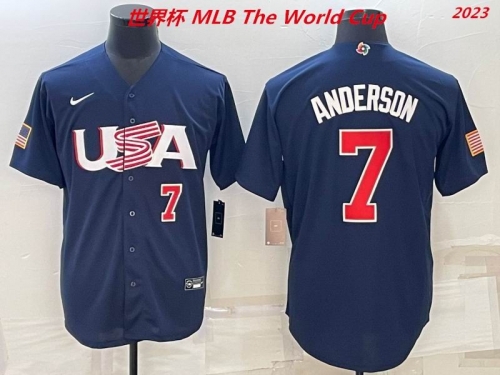 MLB The World Cup Jersey 1384 Men