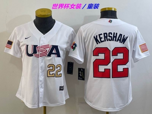 MLB The World Cup Jersey 1036 Youth/Boy/Women