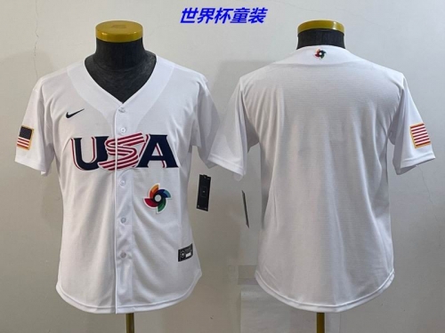 MLB The World Cup Jersey 1021 Youth/Boy