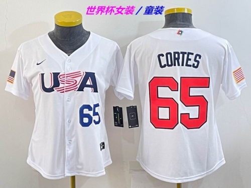 MLB The World Cup Jersey 1155 Youth/Boy/Women