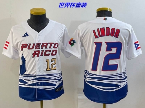 MLB The World Cup Jersey 1016 Youth/Boy