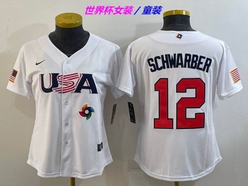 MLB The World Cup Jersey 1101 Youth/Boy/Women