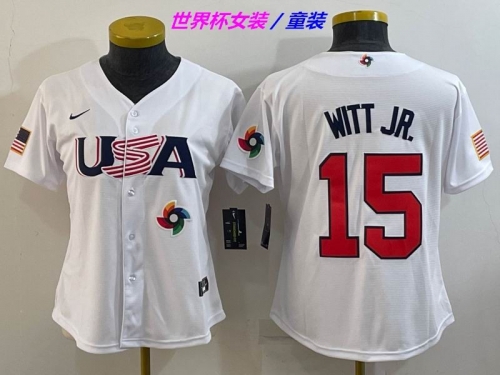 MLB The World Cup Jersey 1092 Youth/Boy/Women