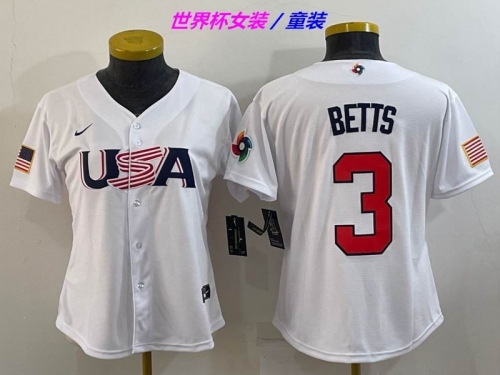 MLB The World Cup Jersey 1130 Youth/Boy/Women
