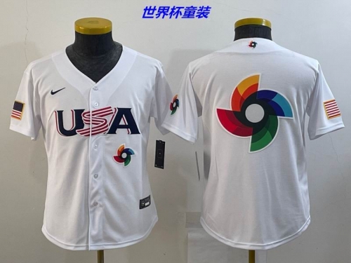 MLB The World Cup Jersey 1026 Youth/Boy