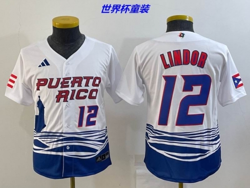 MLB The World Cup Jersey 1017 Youth/Boy