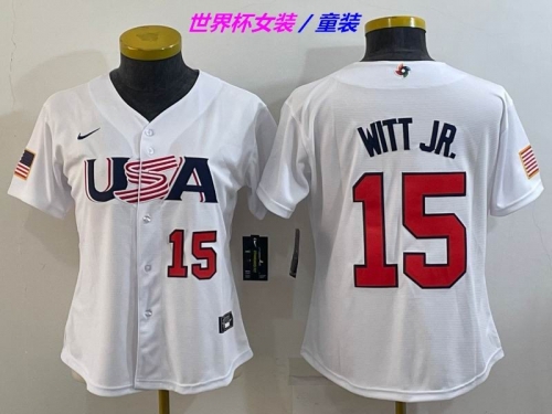 MLB The World Cup Jersey 1093 Youth/Boy/Women
