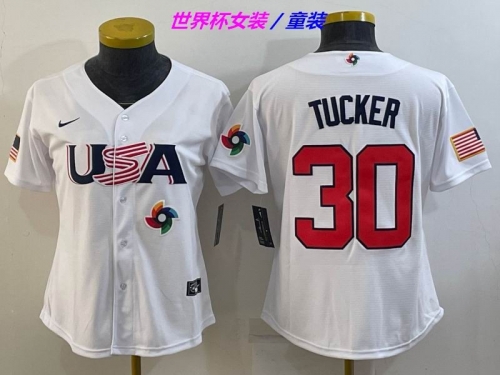 MLB The World Cup Jersey 1072 Youth/Boy/Women