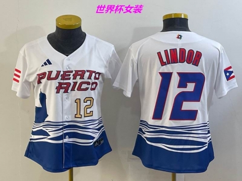 MLB The World Cup Jersey 1213 Women