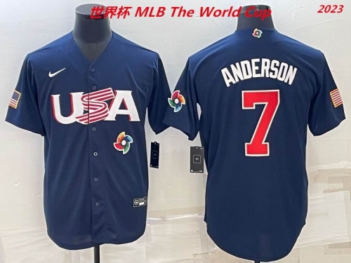 MLB The World Cup Jersey 1383 Men