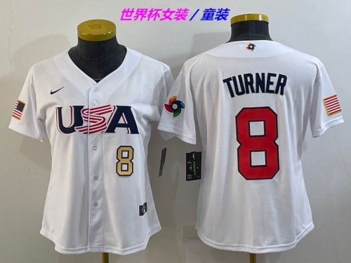 MLB The World Cup Jersey 1118 Youth/Boy/Women