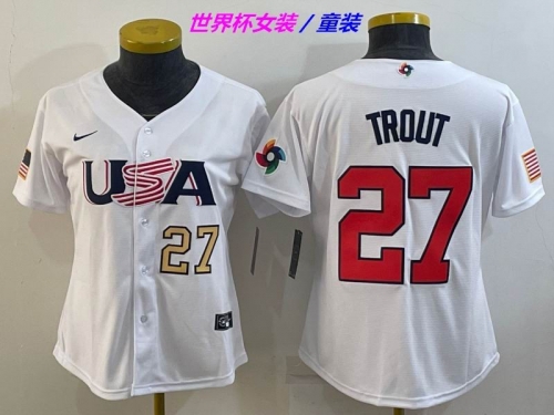 MLB The World Cup Jersey 1068 Youth/Boy/Women
