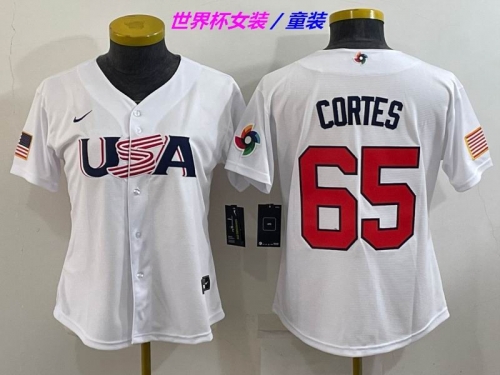 MLB The World Cup Jersey 1150 Youth/Boy/Women
