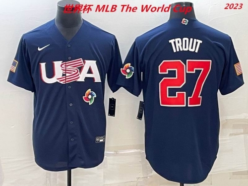 MLB The World Cup Jersey 1445 Men