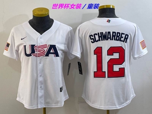 MLB The World Cup Jersey 1099 Youth/Boy/Women
