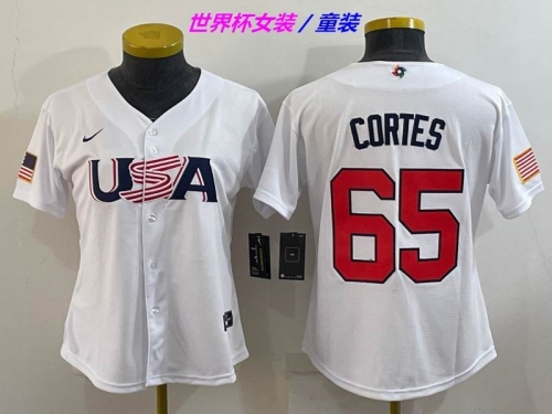 MLB The World Cup Jersey 1149 Youth/Boy/Women