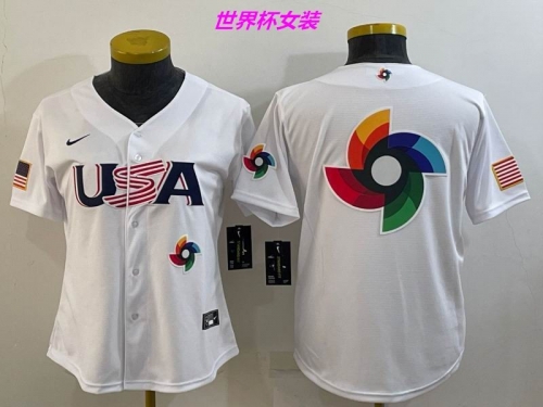 MLB The World Cup Jersey 1196 Women