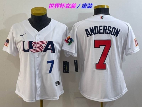 MLB The World Cup Jersey 1126 Youth/Boy/Women