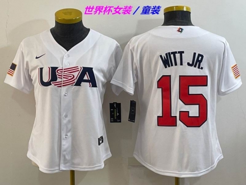 MLB The World Cup Jersey 1089 Youth/Boy/Women