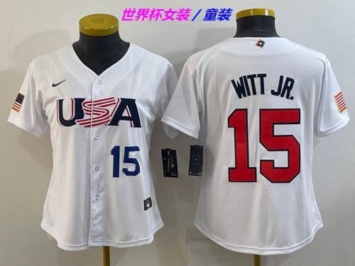 MLB The World Cup Jersey 1095 Youth/Boy/Women